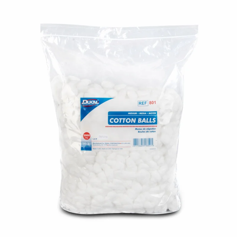 Cotton Balls Medium 2000/BG, 2 BG/CS