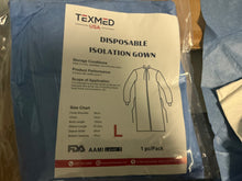 Load image into Gallery viewer, Gowns Blue set with 2 pices bibes