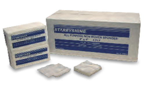 Non Woven Gauze - 4 ply 2” x 2”,