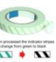Sterilization Indicator Tapes for Steam Process